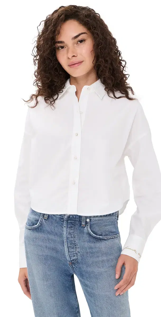 Favorite Daughter The Crop Ex-Boyfriend hirt White
