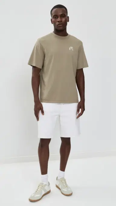 Malbon Bermuda Palms Tee Taupe M | Thumbnail 5