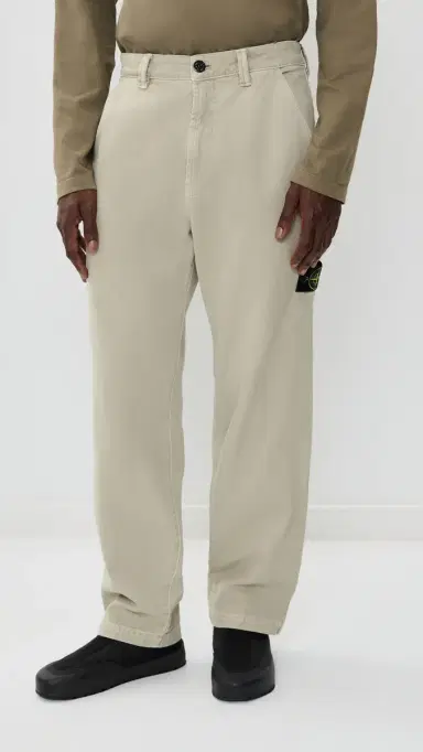 Stone Island Panama Weave Chino Pants Sand 38 | Thumbnail 2