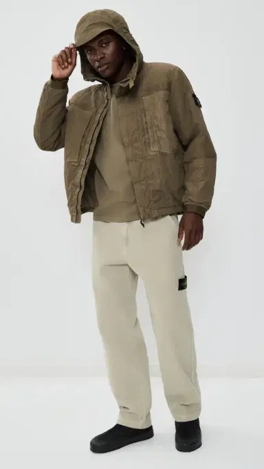 Stone Island Panama Weave Chino Pants Sand 38 | Thumbnail 5