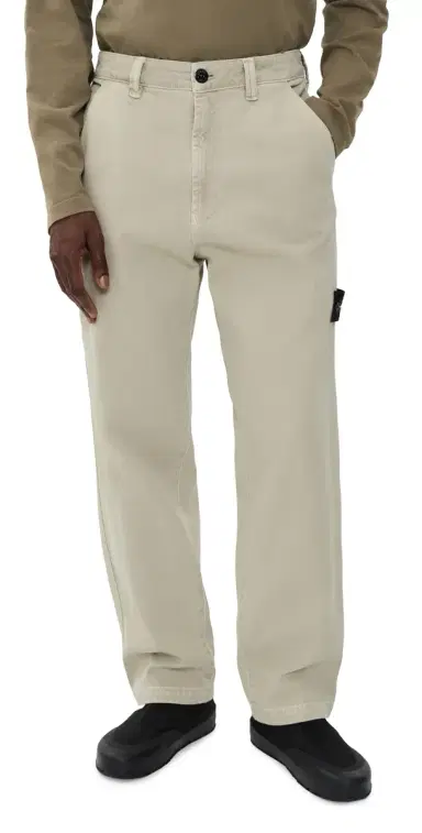 Stone Island Panama Weave Chino Pants Sand 38 | Thumbnail 1