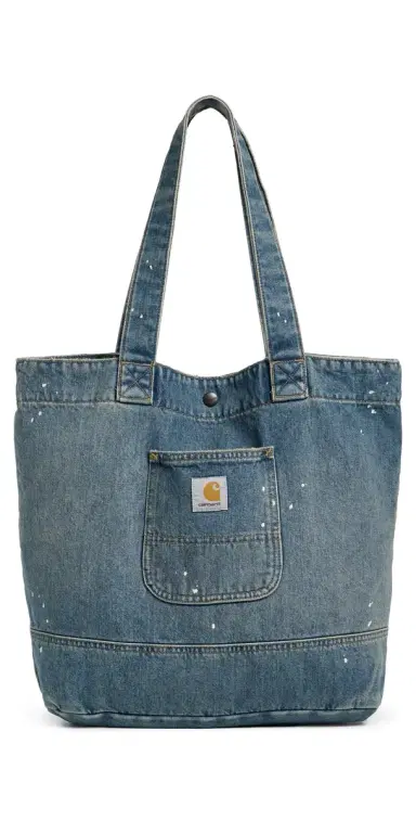 Carhartt WIP Denim Tote Bag | Thumbnail 1 Carhartt WIP Denim Tote Bag | Thumbnail 1