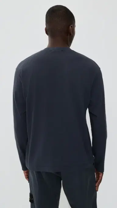 Stone Island Long Sleeve Tee Blue Navy | Thumbnail 3 Stone Island Long Sleeve Tee Blue Navy | Thumbnail 3