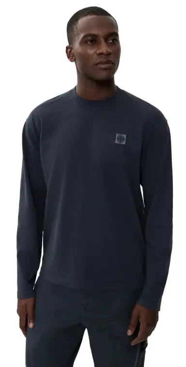 Stone Island Long Sleeve Tee Blue Navy | Thumbnail 1 Stone Island Long Sleeve Tee Blue Navy | Thumbnail 1