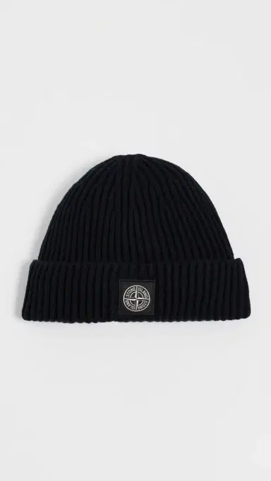 Stone Island Rib Knit Beanie | Thumbnail 2