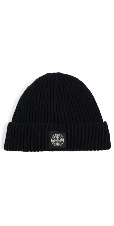 Stone Island Rib Knit Beanie | Thumbnail 1