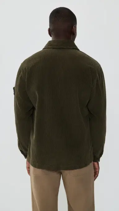Stone Island Corduroy Overshirt Coal Grey S | Thumbnail 3 Stone Island Corduroy Overshirt Coal Grey S | Thumbnail 3