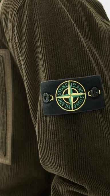Stone Island Corduroy Overshirt Coal Grey S | Thumbnail 6 Stone Island Corduroy Overshirt Coal Grey S | Thumbnail 6