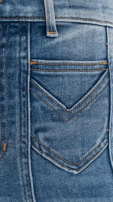 Veronica Beard Jean Beverly High Rise Skinny Flare Jeans Sneak Peek | Thumbnail 6