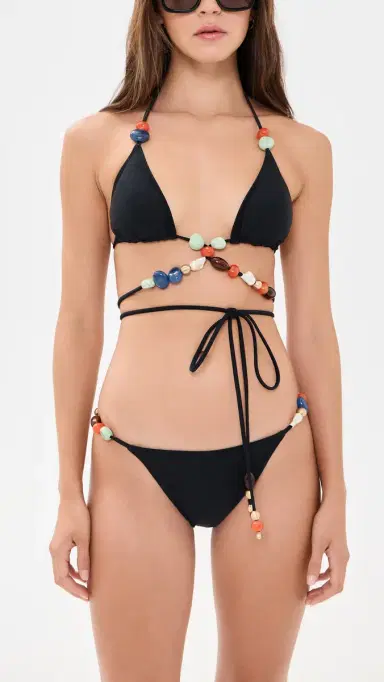 Cult Gaia Quincy Bikini Bottoms | Thumbnail 5