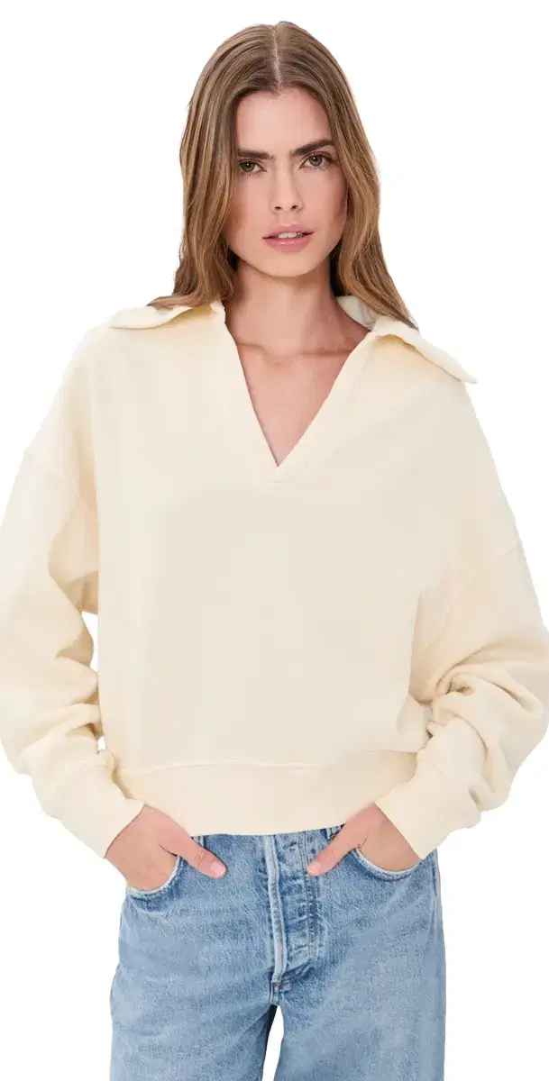 Citizens of Humanity Trapeze Pullover Cream