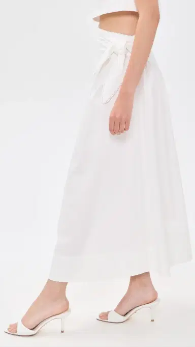ROAME. Dixie Tie Skirt White L | Thumbnail 4 ROAME. Dixie Tie Skirt White L | Thumbnail 4