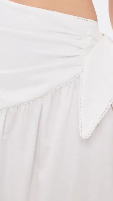 ROAME. Dixie Tie Skirt White L | Thumbnail 6 ROAME. Dixie Tie Skirt White L | Thumbnail 6