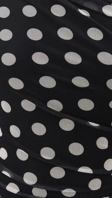 AFRM Chaska Dress Antique Noir Dot | Thumbnail 6