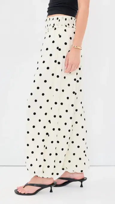 ROAME. Willow Balloon Pants Heirloom Dot M | Thumbnail 4