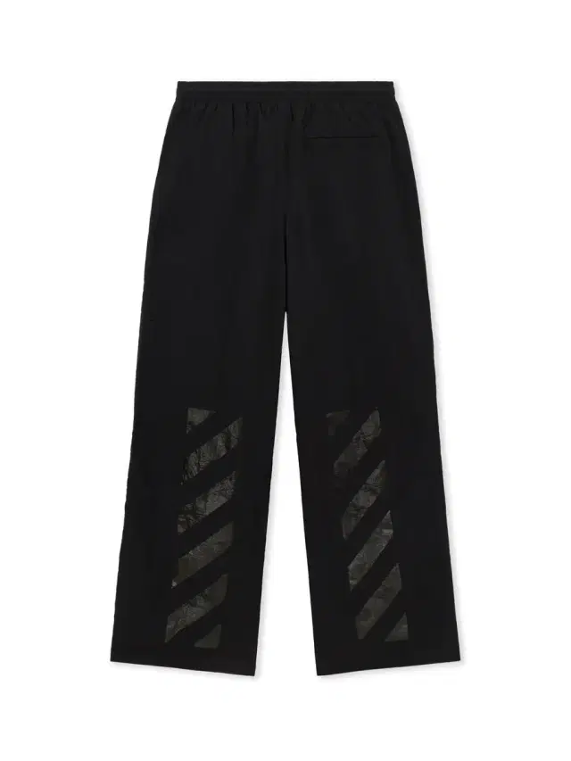 Off-White L/AB Contrast Piping Diagonal Track Pants