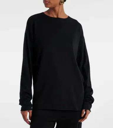 Extreme Cashmere N°347 Aries cotton and cashmere sweater | Thumbnail 2 Extreme Cashmere N°347 Aries cotton and cashmere sweater | Thumbnail 2
