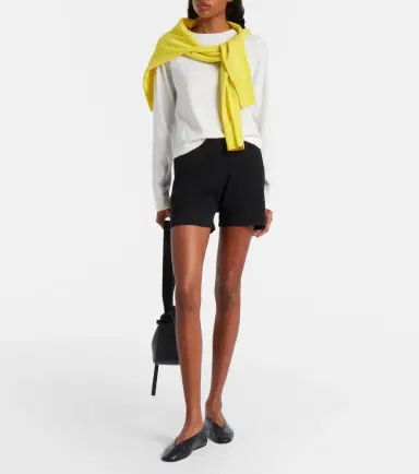 Extreme Cashmere N°451 Lisa cotton and cashmere top | Thumbnail 3