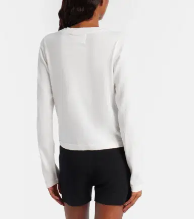 Extreme Cashmere N°451 Lisa cotton and cashmere top | Thumbnail 5