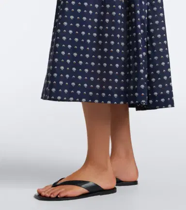 DÔEN Dôen Quinn printed cotton poplin midi dress | Thumbnail 4 DÔEN Dôen Quinn printed cotton poplin midi dress | Thumbnail 4