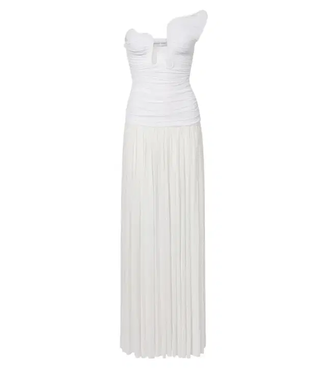 Christopher Esber Salacia ruched bustier gown