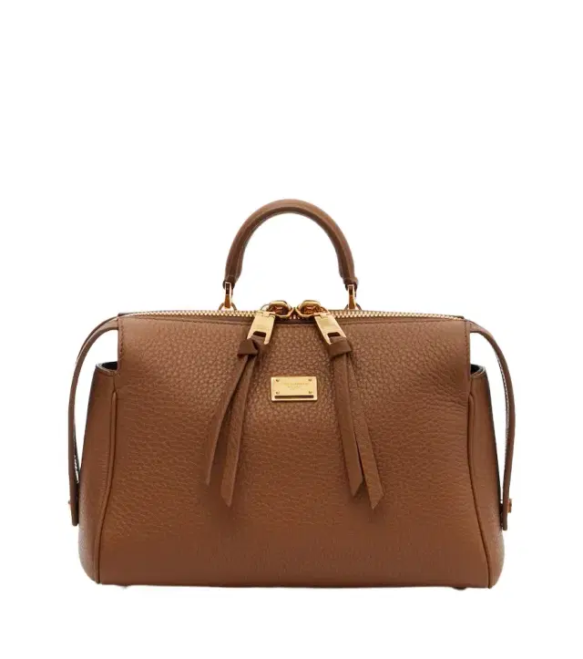 Dolce & Gabbana Vittoria Small leather top-handle bag
