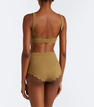 Marysia Mini Palm Springs scalloped bikini top | Thumbnail 4