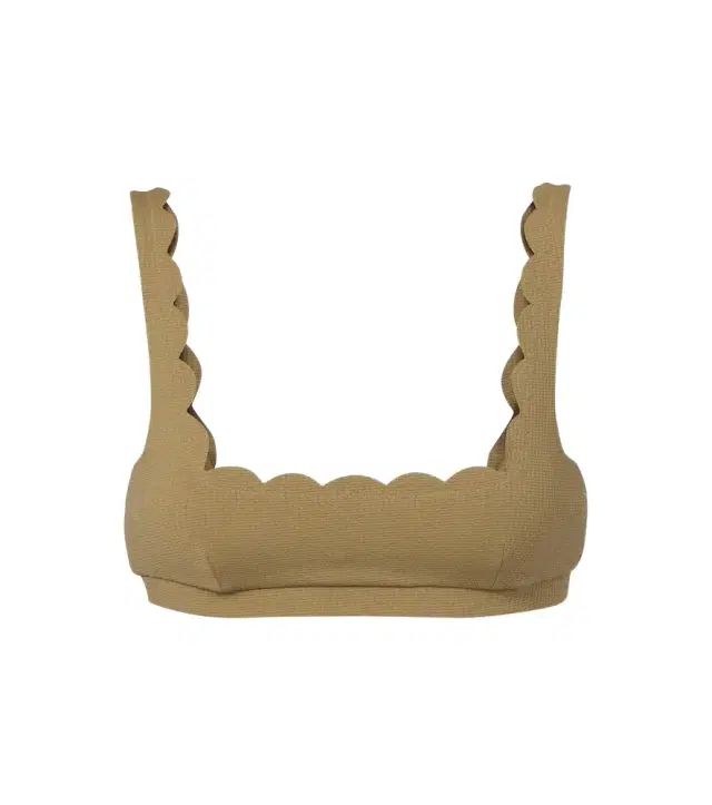 Mini Palm Springs scalloped bikini top