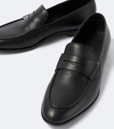 Canali Leather penny loafers | Thumbnail 2
