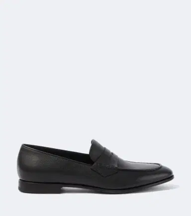 Canali Leather penny loafers | Thumbnail 4