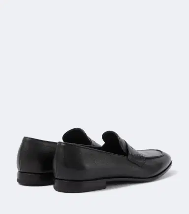 Canali Leather penny loafers | Thumbnail 5