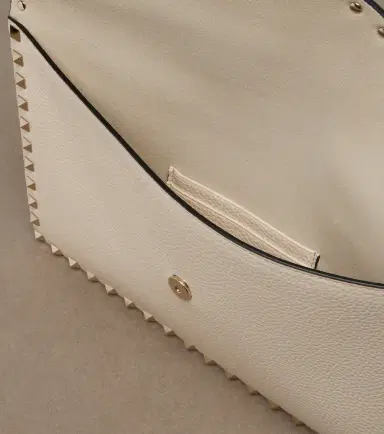 Valentino Garavani Rockstud Large leather pouch | Thumbnail 2 Valentino Garavani Rockstud Large leather pouch | Thumbnail 2