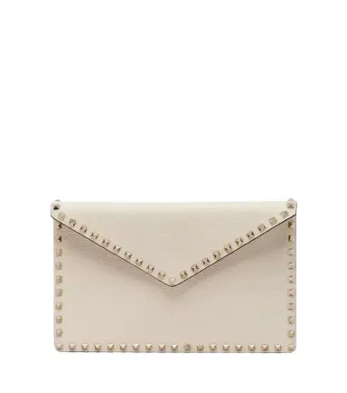 Valentino Garavani Rockstud Large leather pouch | Thumbnail 1 Valentino Garavani Rockstud Large leather pouch | Thumbnail 1
