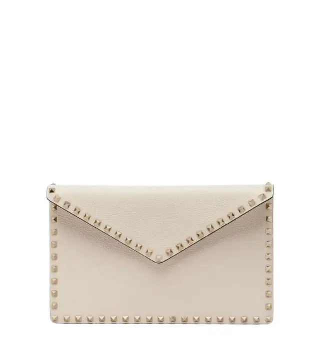 Valentino Garavani Rockstud Large leather pouch