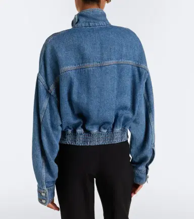 Sportmax Denim bomber jacket | Thumbnail 2 Sportmax Denim bomber jacket | Thumbnail 2