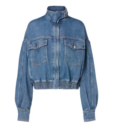 Sportmax Denim bomber jacket | Thumbnail 1 Sportmax Denim bomber jacket | Thumbnail 1
