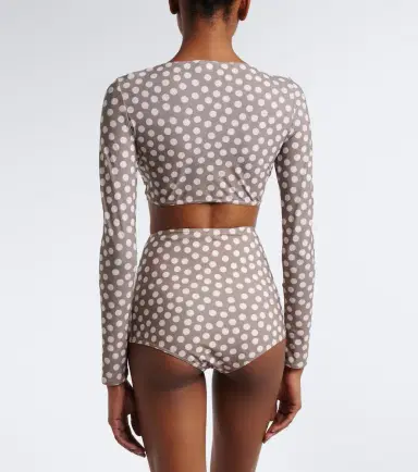 Alaïa Alaïa Polka-dot bikini | Thumbnail 4