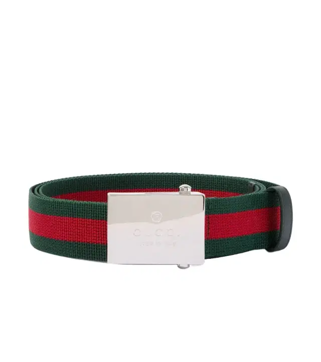 Gucci Web Stripe canvas belt