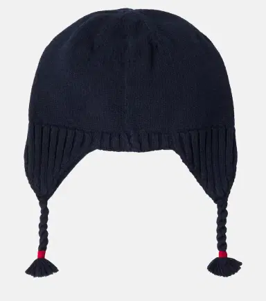 POLO RALPH LAUREN KIDS Baby Polo Bear intarsia cotton beanie | Thumbnail 3