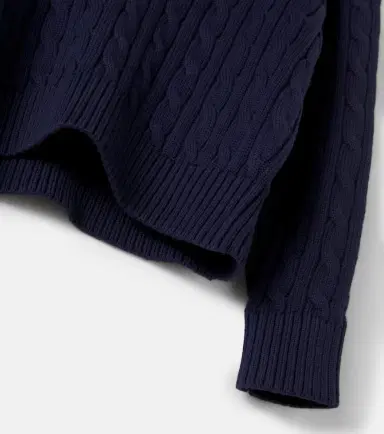 POLO RALPH LAUREN KIDS Cable-knit cotton sweater | Thumbnail 3