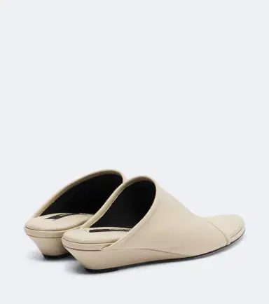 CHRISTEN Stretch leather wedge mules | Thumbnail 4 CHRISTEN Stretch leather wedge mules | Thumbnail 4