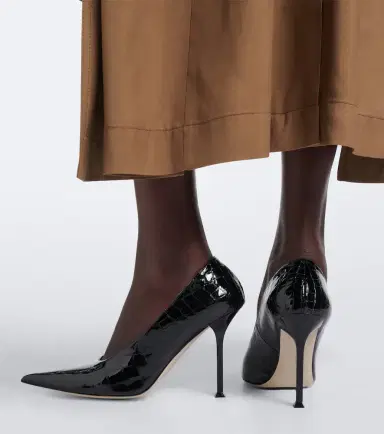Christen Helix snake-effect leather pumps | Thumbnail 6 Christen Helix snake-effect leather pumps | Thumbnail 6