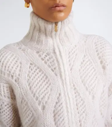 ELEVENTY Mohair and silk zip-up cardigan | Thumbnail 5 ELEVENTY Mohair and silk zip-up cardigan | Thumbnail 5