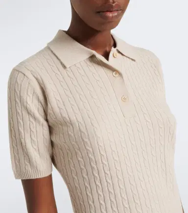 ELEVENTY Cable-knit cashmere polo shirt | Thumbnail 6 ELEVENTY Cable-knit cashmere polo shirt | Thumbnail 6