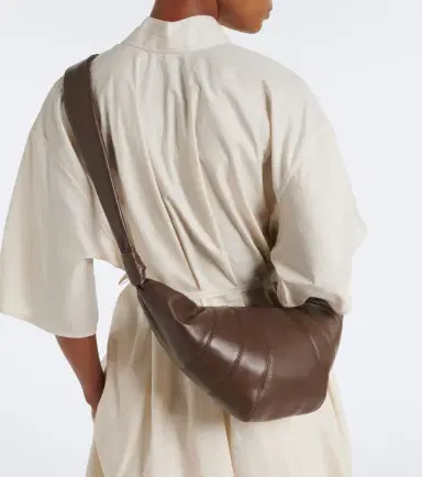 Lemaire Croissant Medium leather shoulder bag | Thumbnail 4