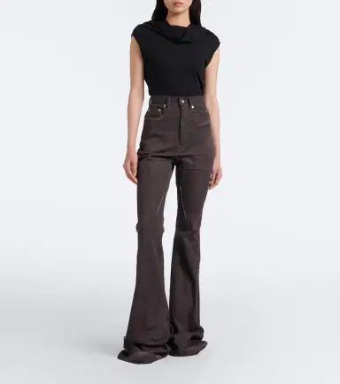 Rick Owens DRKSHDW Bollan bootcut jeans | Thumbnail 7 Rick Owens DRKSHDW Bollan bootcut jeans | Thumbnail 7