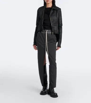 Rick Owens DRKSHDW Naska Gary cotton-blend denim jacket | Thumbnail 4 Rick Owens DRKSHDW Naska Gary cotton-blend denim jacket | Thumbnail 4