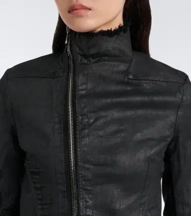 Rick Owens DRKSHDW Naska Gary cotton-blend denim jacket | Thumbnail 6 Rick Owens DRKSHDW Naska Gary cotton-blend denim jacket | Thumbnail 6