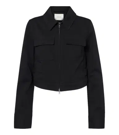 Vince Cropped cotton jacket | Thumbnail 1 Vince Cropped cotton jacket | Thumbnail 1