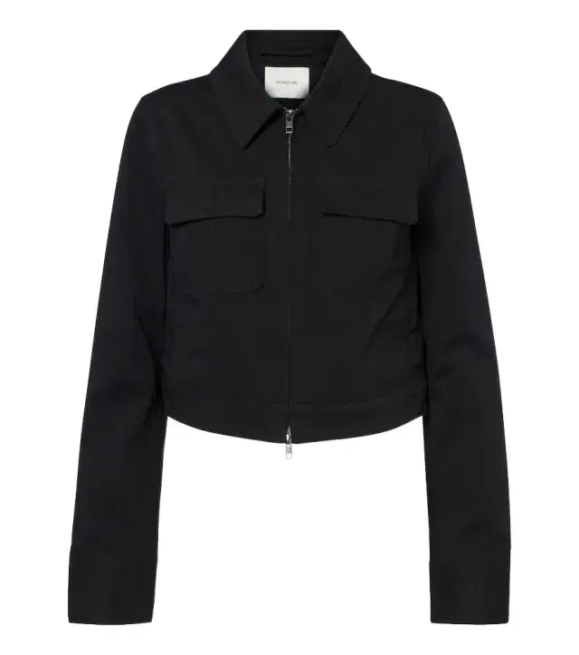 Vince Cropped cotton jacket